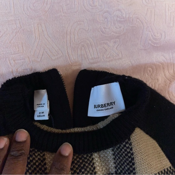 Burberry infant girls sweater dress brand new - Picture 2 of 5